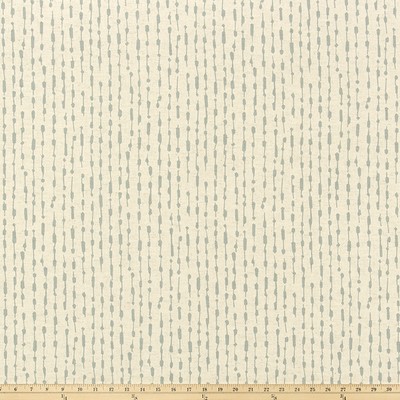 Premier Prints Ridge Blue Fog Reed in Reed Blue Cotton  Blend Striped   Fabric