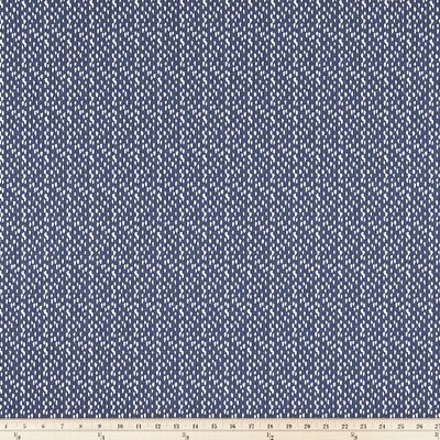 Premier Prints Riverbed Regal Navy Slub Canva in Costa Brava Blue cotton  Blend Abstract   Fabric