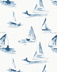 Sea View Mist Slub Canvas by   