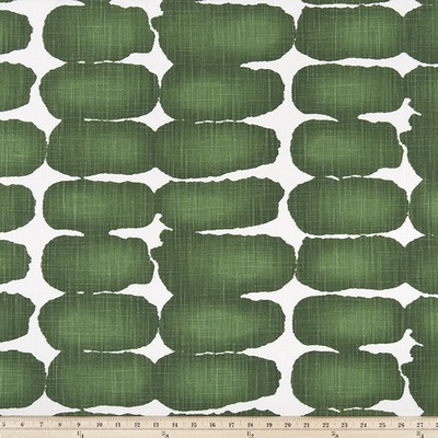 Premier Prints Shibori Dot Pine Slub Canvas in Costa Brava Green cotton  Blend Circles and Swirls  Fabric