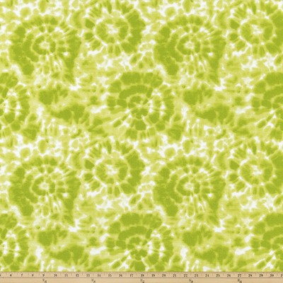 Premier Prints Spiral Chartreuse in 7oz Cotton Green 7oz  Blend Abstract  Groovy Retro   Fabric