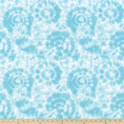 Premier Prints Spiral Girly Blue in 7oz Cotton Blue 7oz  Blend Abstract  Groovy Retro   Fabric