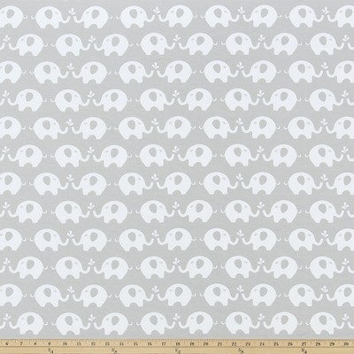 Premier Prints Tiny French Grey in 7oz Cotton Grey 7oz  Blend Jungle Safari  Zany Zoo   Fabric