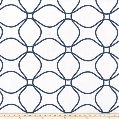 Premier Prints Zane Italian Denim/slub Canvas in SLUBCANVAS Blue Multipurpose cotton  Blend Circles and Swirls Geometric   Fabric