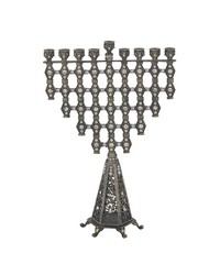 Bronze Ziva Menorah Bronze by   