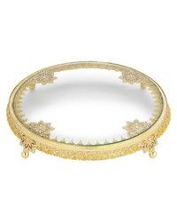 Gold Windsor Cake Plateau by   