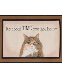 About Time 27x18 Tap Rug by   