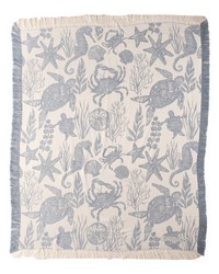 Sea Creatures Rayon Throw by   