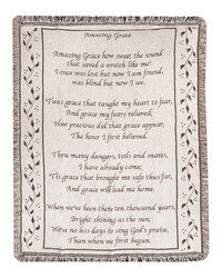 Amazing Grace2 Layer Throw by   
