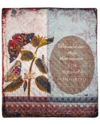 Blessed Are They That Mourn 50 X 60 Quilt by   