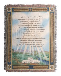 23rd Psalm Tapestry Throw -hispanic by   