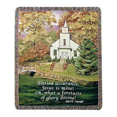  Hazels Church 50x60 Tapestry Throw
