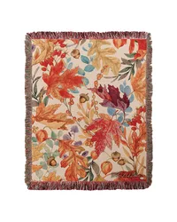 Autumn Colors 50x60 Throw by   
