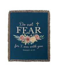 Do Not Fear 50x60 Tapestry Throw by   
