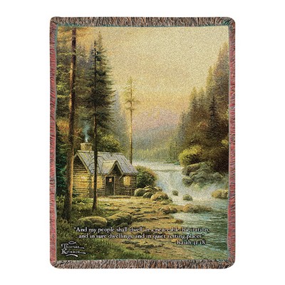  Evening In Forest Kin50x60 Tap Throw