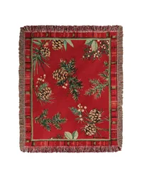 Evergreen Pine 50x60 Tapestry Throw by   