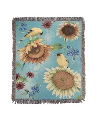 Golden Day 50x60 Tapestry Throw by   