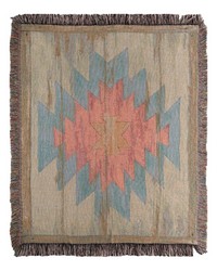 Rosewood Ranch 50x60 Woven Throw by   