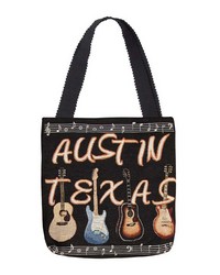 Austin Guitars 17 Tote Bag by   