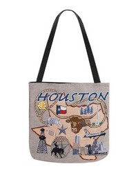 Houston Ii 17 Tote Bag by   