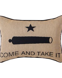 Come & Take It Rectangle Pillow by   