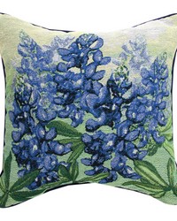 Blue Bonnet 17 Tapestry Pillow by   
