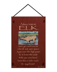Advice From A Elk Ytn17x26 by   