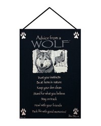 Advice From A Wolf Ytn17x26 Wlhng by   