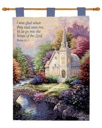 Church In The Countryverseb26x36 by   
