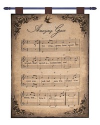 How Sweet The Sound 26x36 Wallhanging by  Duralee 