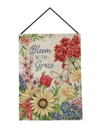 Bloom With Grace Bannerette by   