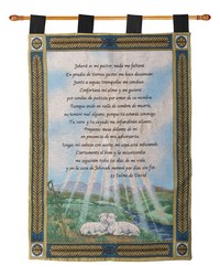 23rd Psalms - Hispanic 36x26 Wallhanging by   