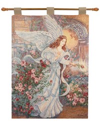 Angel Of Loveliu26x36 Wallhanging by   