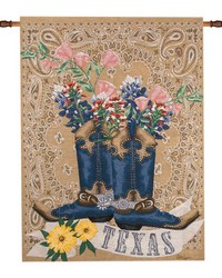 Texas Bluebonnet Los26x36 Wallhanging by  Norbar 