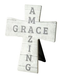 Amazing Grace Ceramic Cross Weasel S2 by  B Berger 