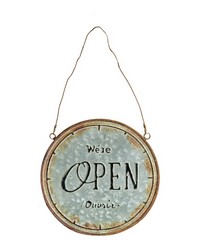 Openclose Metal Sign S2 by   