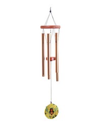 Metal Spinner Windchime  Bees by   
