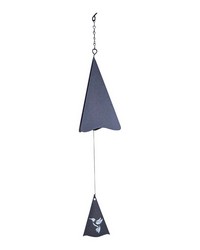 Triangle Wind Bell  Hummingbird by   