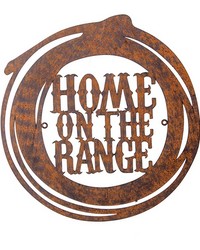 Home On The Range Metal Wall Decor by   