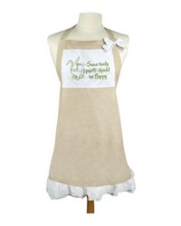 Bunny Floppy Parts Womens Apron by   
