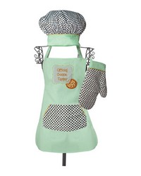 Official Cookie Taster Apron Set 3 by   