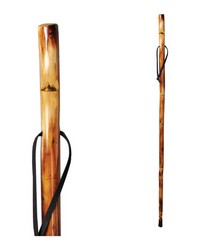 Take A Hike Walking Stick With Compass Pouch Mountain Range by   