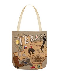State To Statetexas17 Tote Bag by   