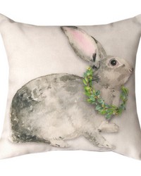 Bunny Trailf Francis & Florence 12 Dye Pillow by   