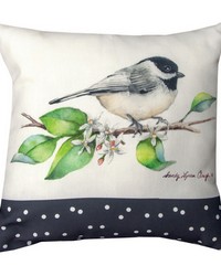 Grove Song Birds Slc12 Dye Pillow by   
