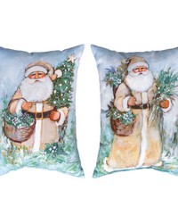 Holiday Tidings - Santa 13x18 Climaweave Pillow by  York Wallcovering 