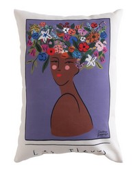 Les Fleurs 18x13 Climaweave Pillow by   