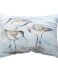 Coastal Shores-sandpipers 18x13 Climaweave Pw by   