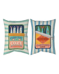 Tasty Tins 13x18 Climaweave Pillow by   