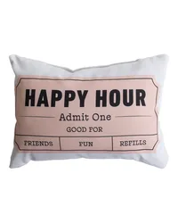 Ticket Series Happy Hour 18x13 Climaweave Pillow by   